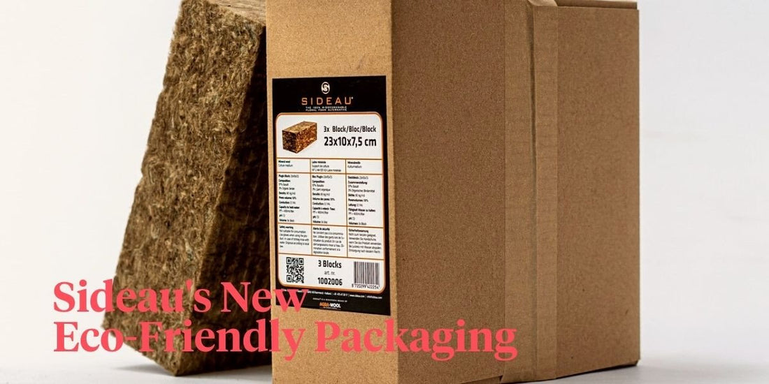 Sideau® Introduces New 3-Block Packaging: A Win for Florists and Sustainability