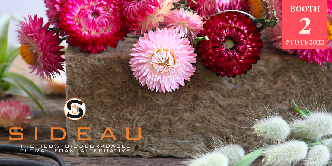 Sustainable Floristry with Sideau®: The Plastic-Free Floral Brick Alternative