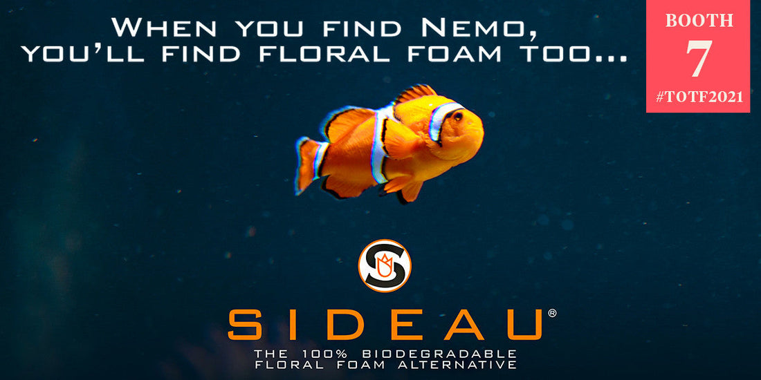 No Plastic Floral Foam! Introduces Sideau®: The Sustainable Alternative for Florists