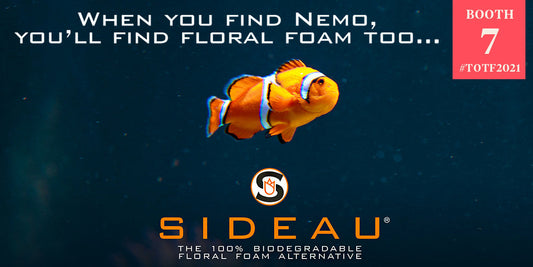 No Plastic Floral Foam! Introduces Sideau®: The Sustainable Alternative for Florists